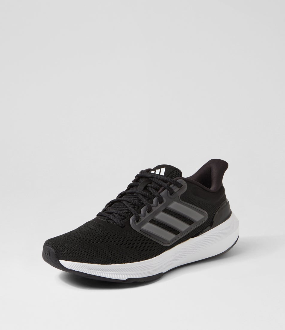 Ultrabounce M Black White Mesh Sneakers