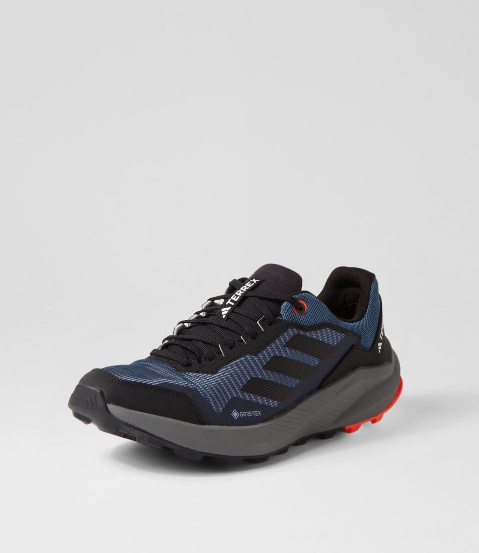 Terrex Trailrider Gtx Navy Mesh Sneakers