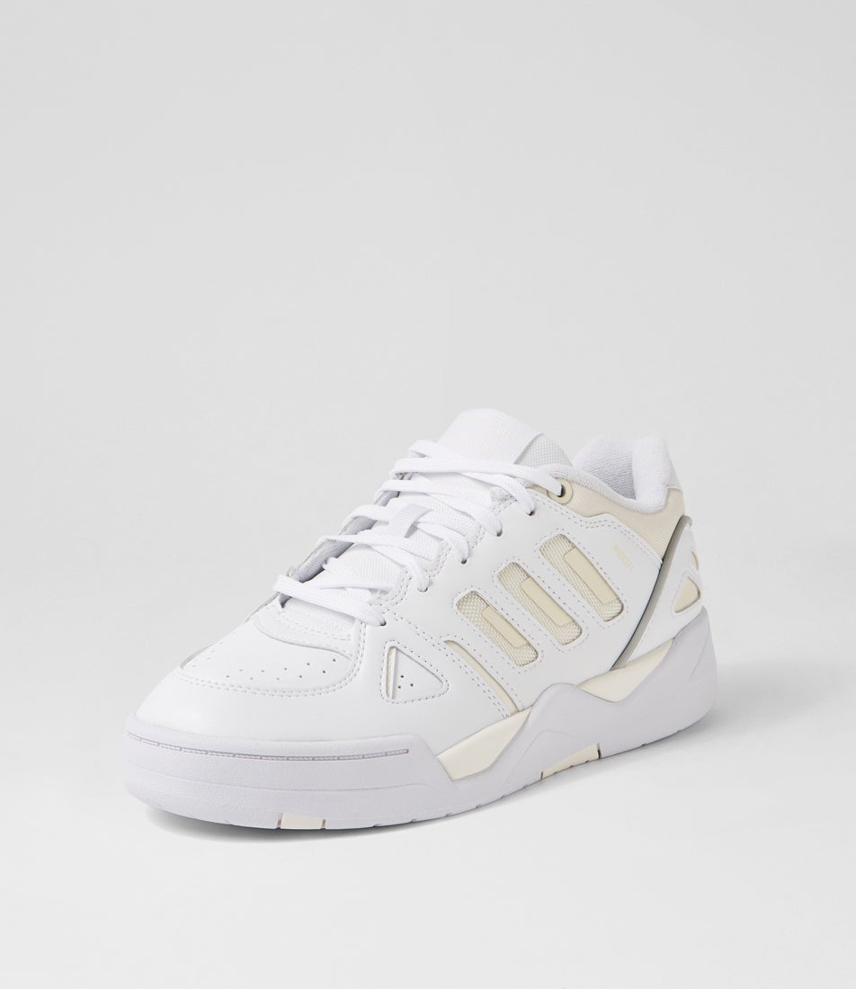 Midcity Low M White Fabric Sneakers