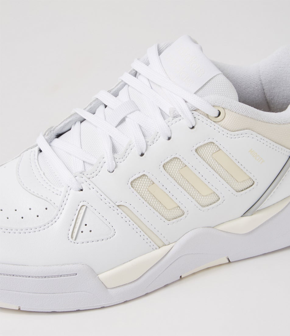 Midcity Low M White Fabric Sneakers