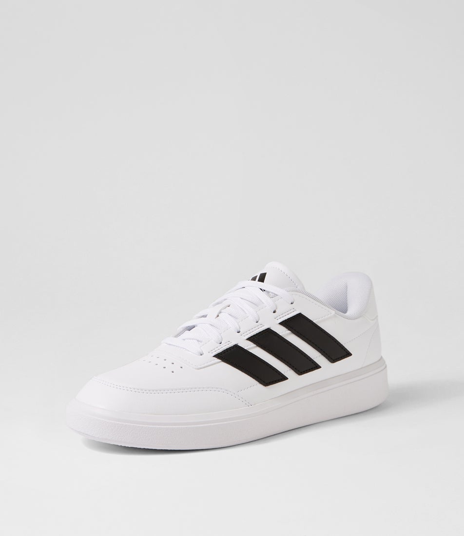 Courtblock M White Black Sneakers