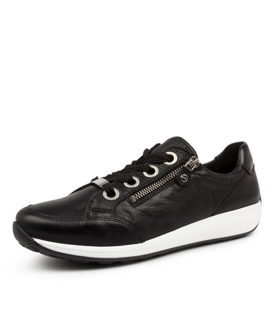 Osaka 87 Schwarz Leather