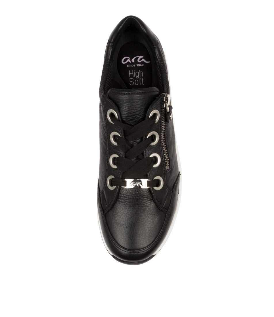 Osaka 87 Schwarz Leather