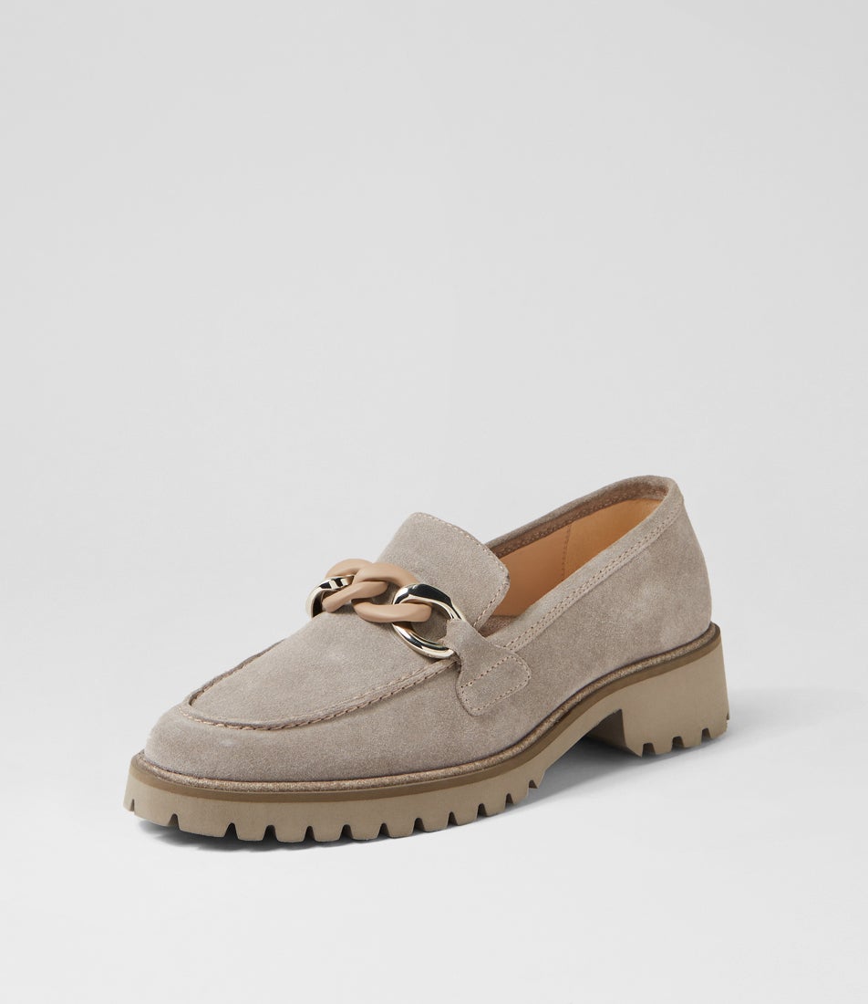 Kent 9 Moon Suede Heels