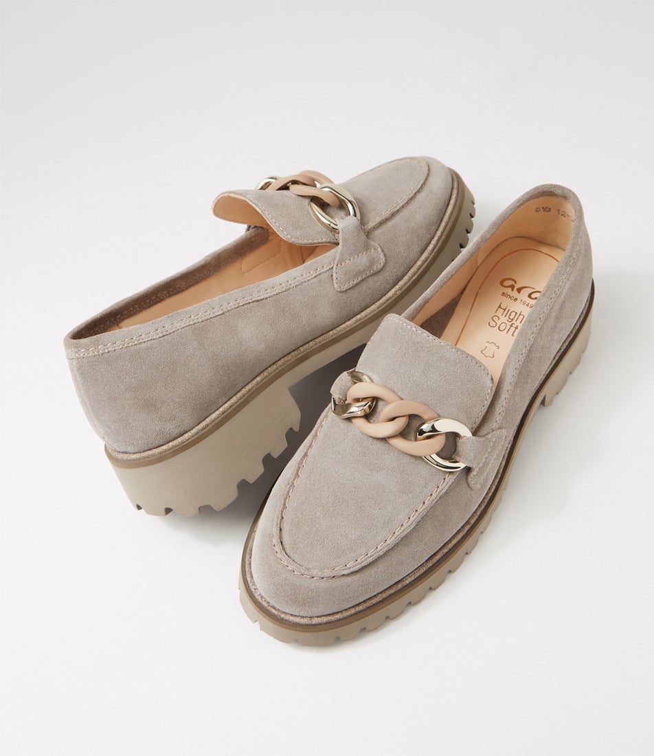 Kent 9 Moon Suede Heels