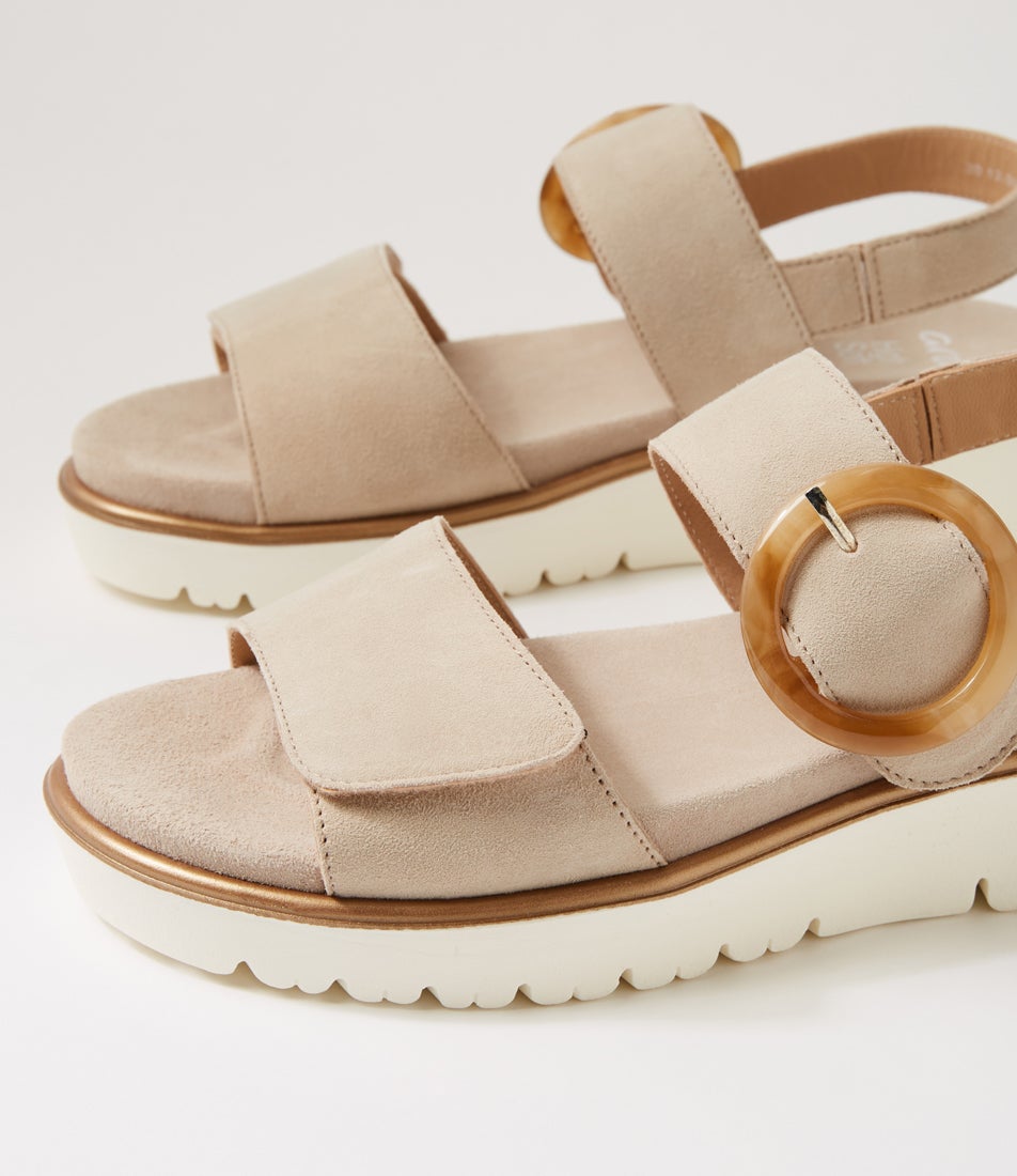 Bilbao 5 Sand Suede Sandals