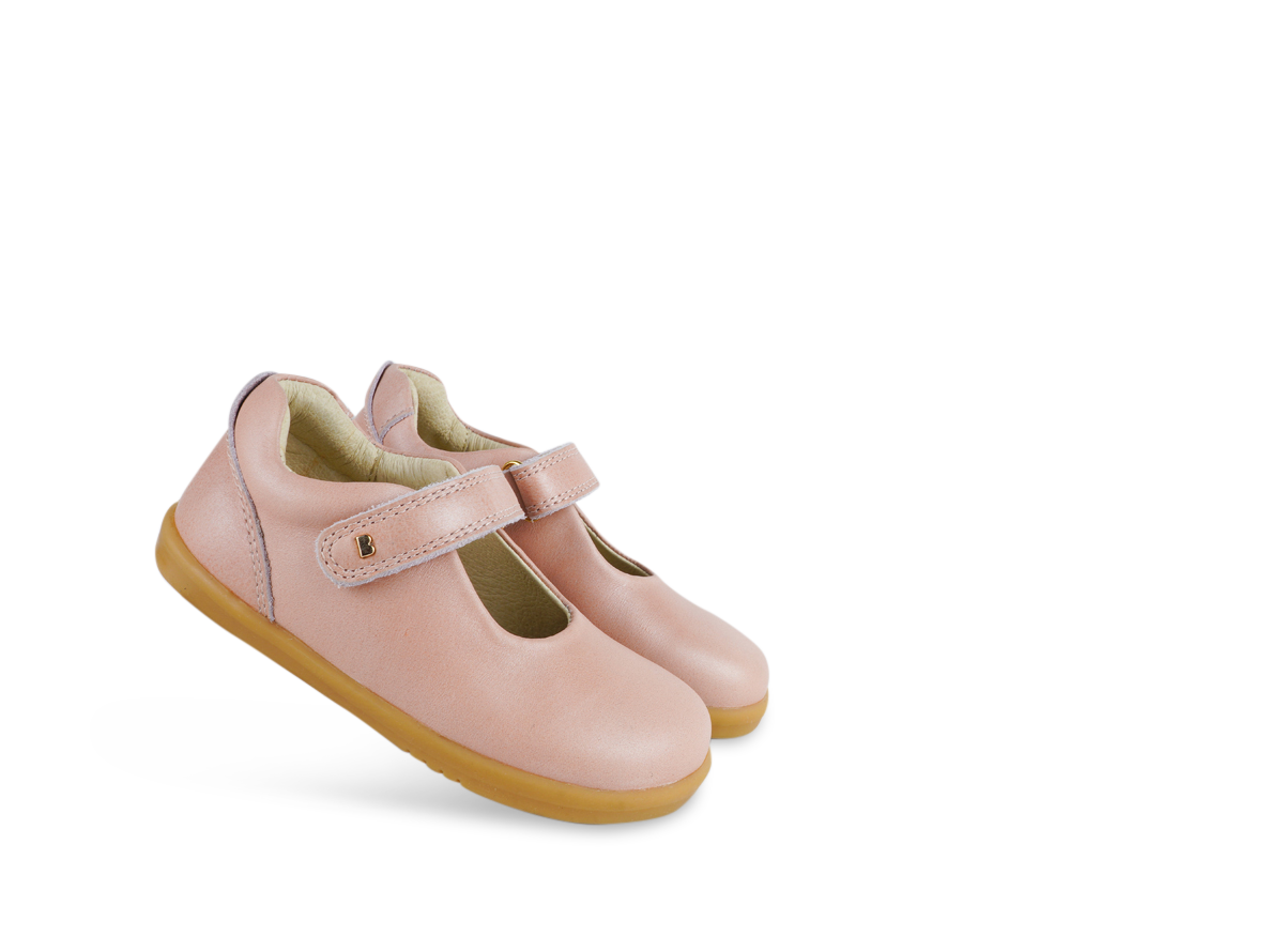 Iw Delight Toddler Dusk Pearl Leather Flat Shoes