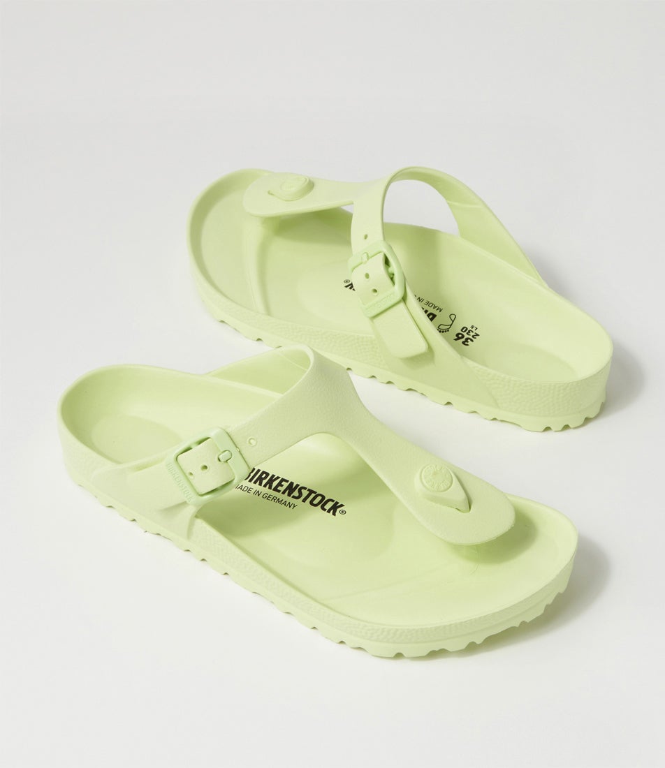 Gizeh Eva Faded Lime Eva Thongs