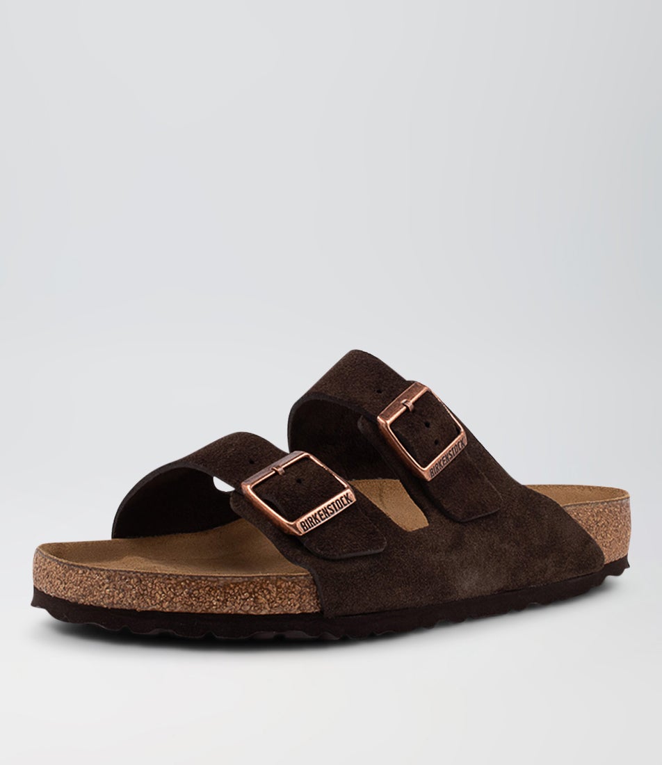 Arizona Sfb Men's Mocca Suede Slides