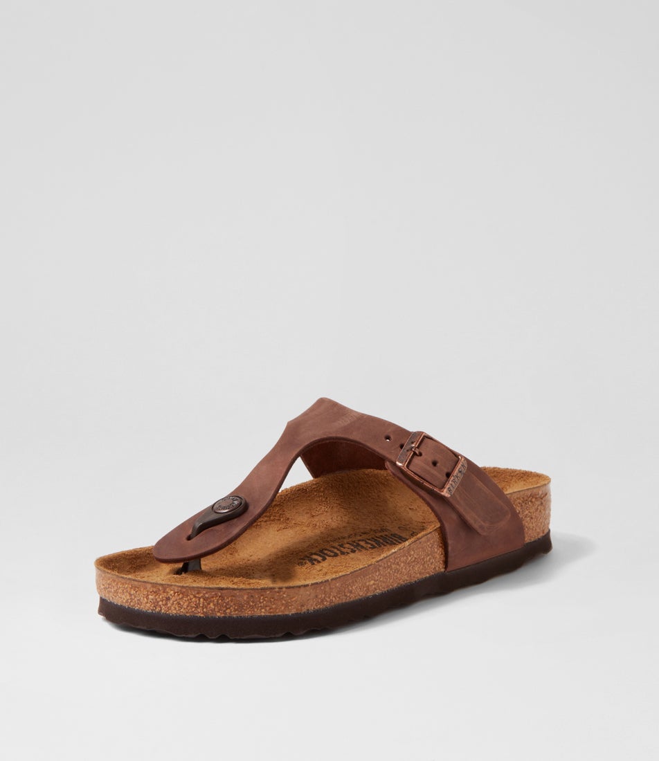 Gizeh Oiled W Habana Oiled Leather Thongs