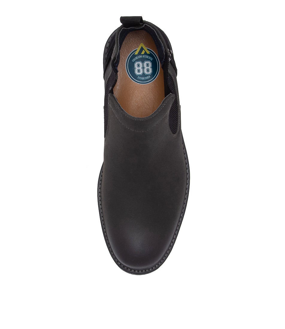 James Black Ankle Boots