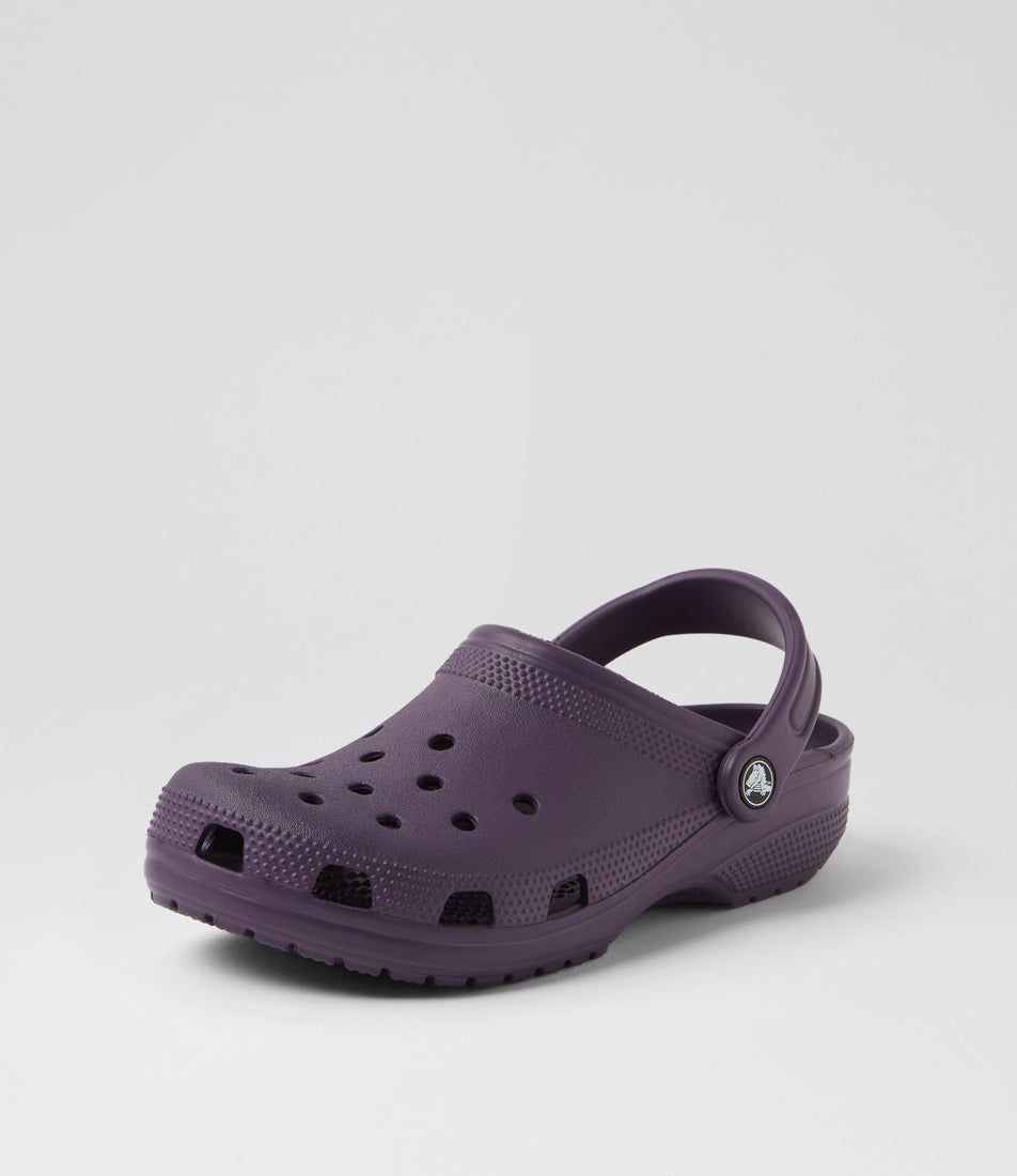 Classic W Dark Iris Croslite Sandals