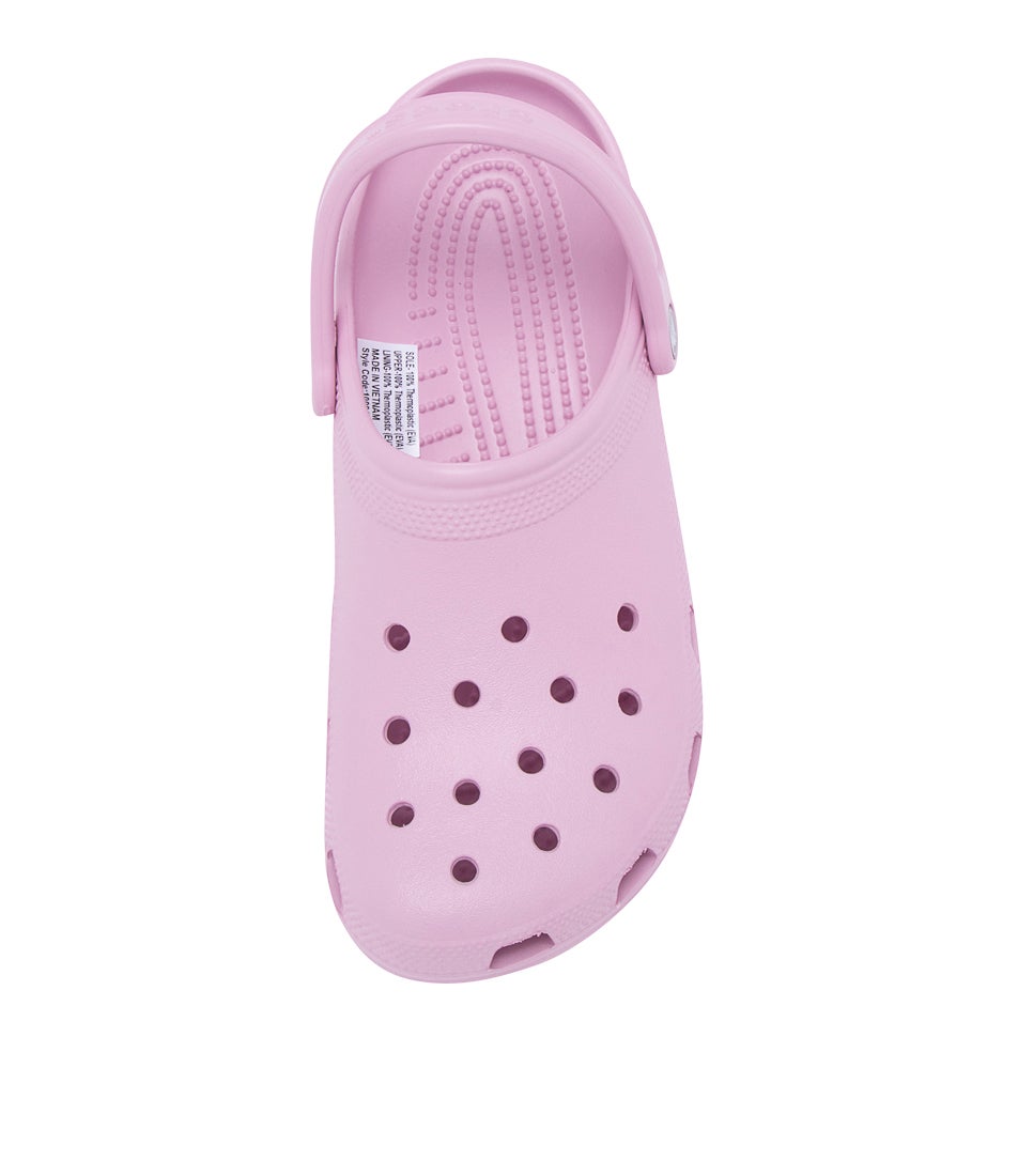 Classic W Ballerina Pink Smooth Sandals