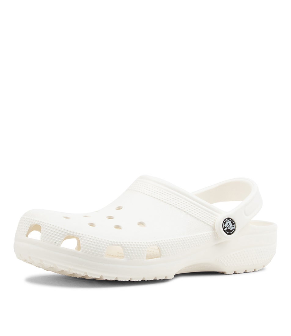 Classic M White Croslite Sandals