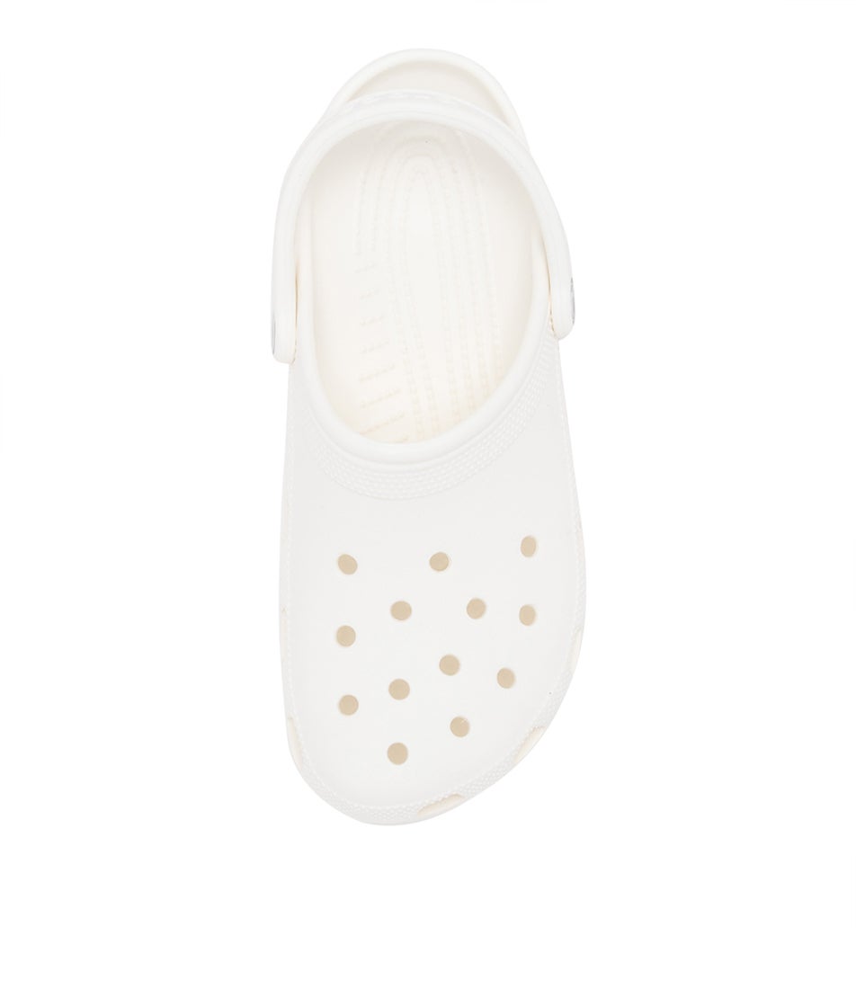 Classic M White Croslite Sandals