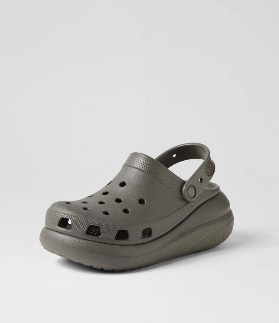 Classic Crush Clog Dusty Olive Croslite Sandals