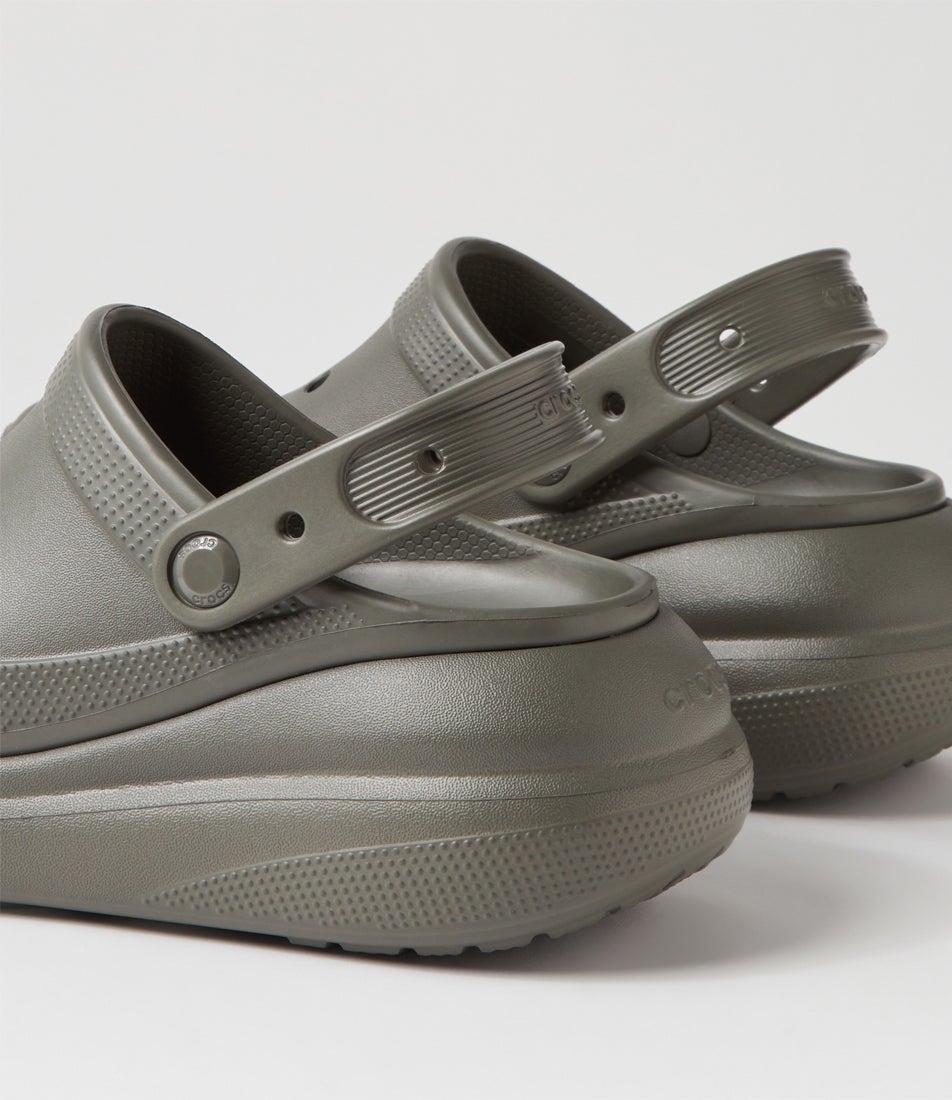 Classic Crush Clog Dusty Olive Croslite Sandals