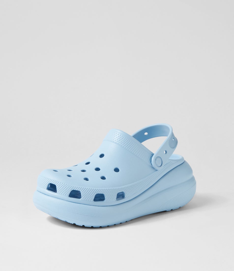 Classic Crush Clog Blue Calcite Croslite Sandals