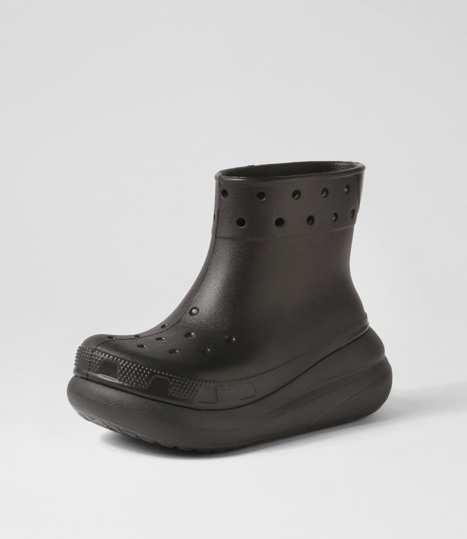 Classic Crush Boot Black Ankle Boots