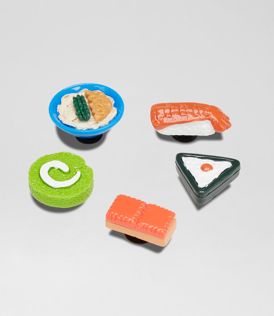 3d Mini Sushi Orange Jibbitz