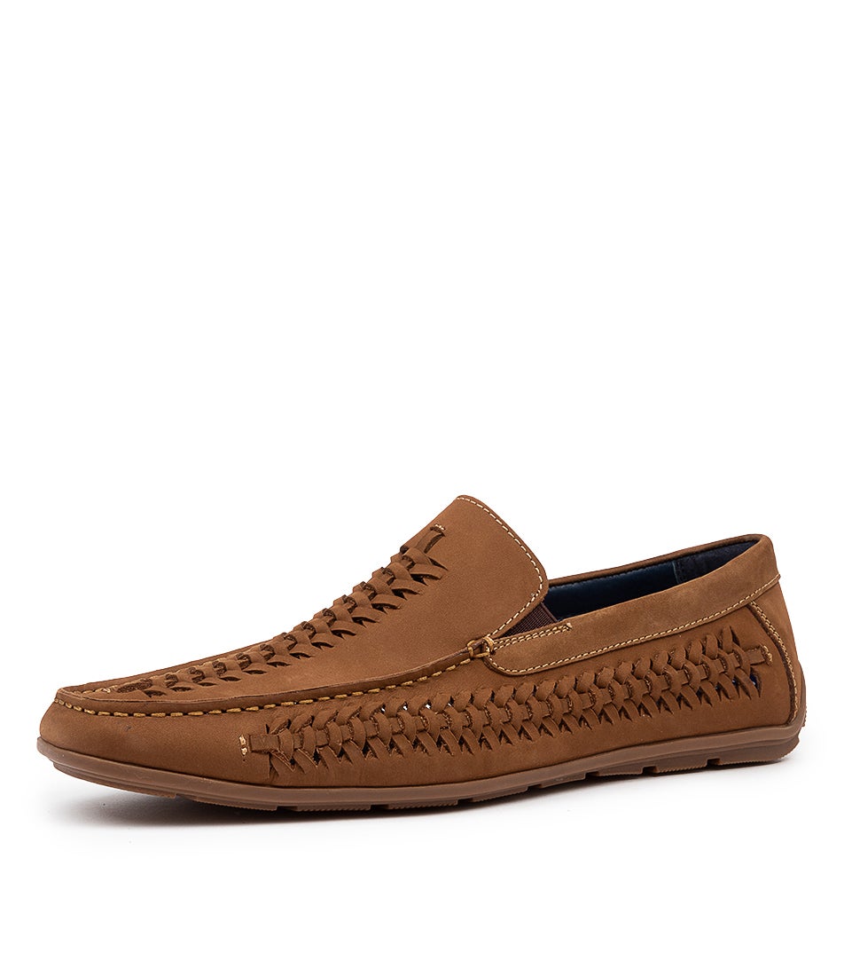 Massa Tan Nubuck Loafers