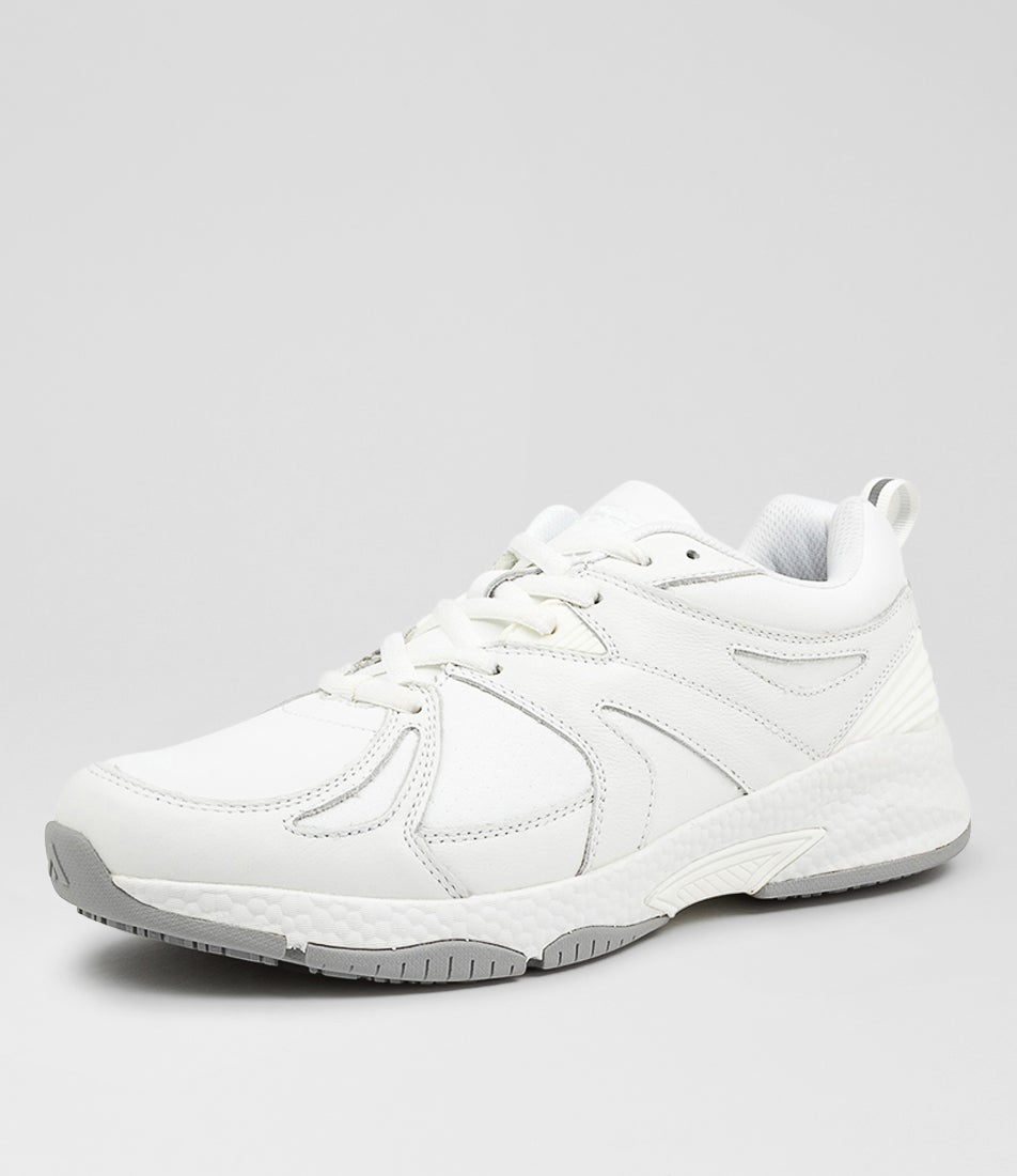 Tempo Senior E Nm White Leather Sneakers