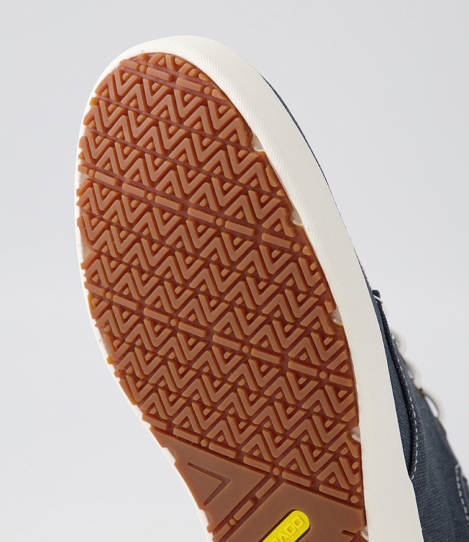 Nilson Dark Navy Canvas Sneakers