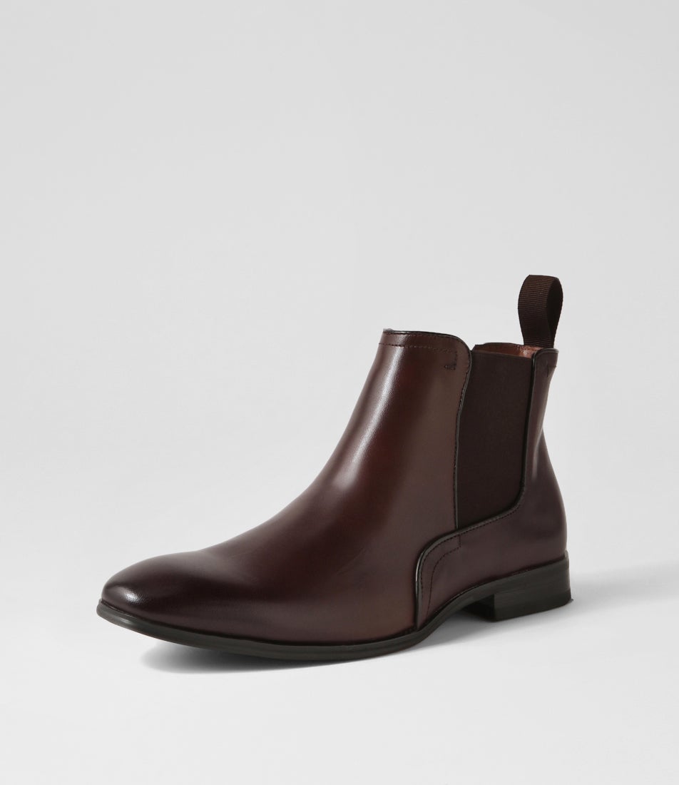 Torrent Dark Brown Leather Chelsea Boots