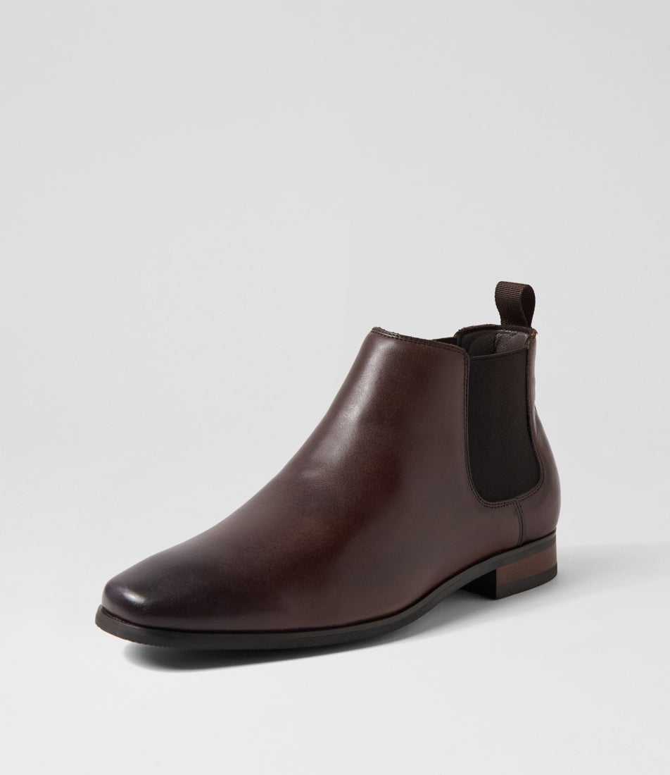 Driscoe Dark Brown Leather Chelsea Boots Driscoe Dark Brown Leather Chelsea Boots