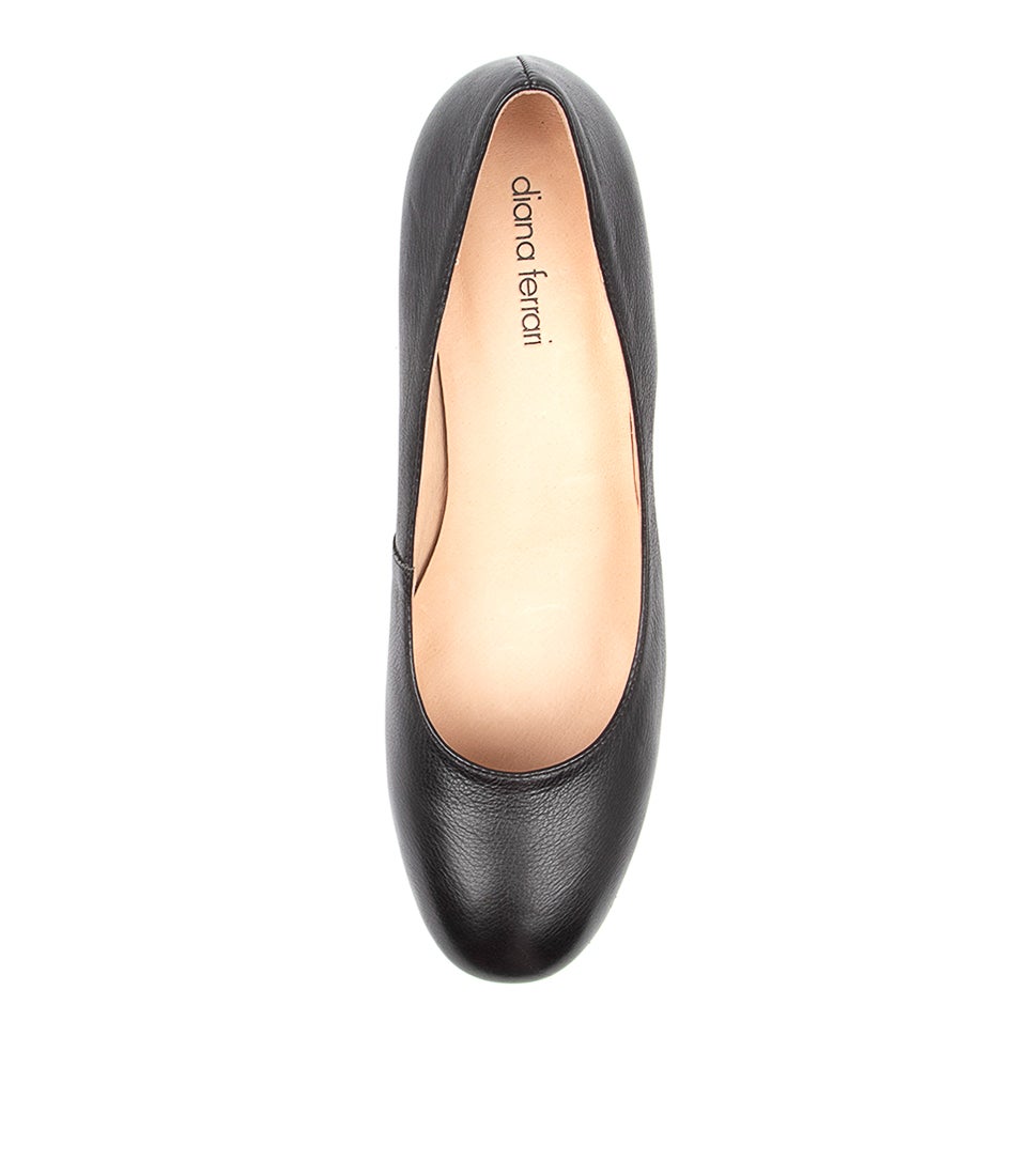 Lespie Blk-Nat Heel Lther