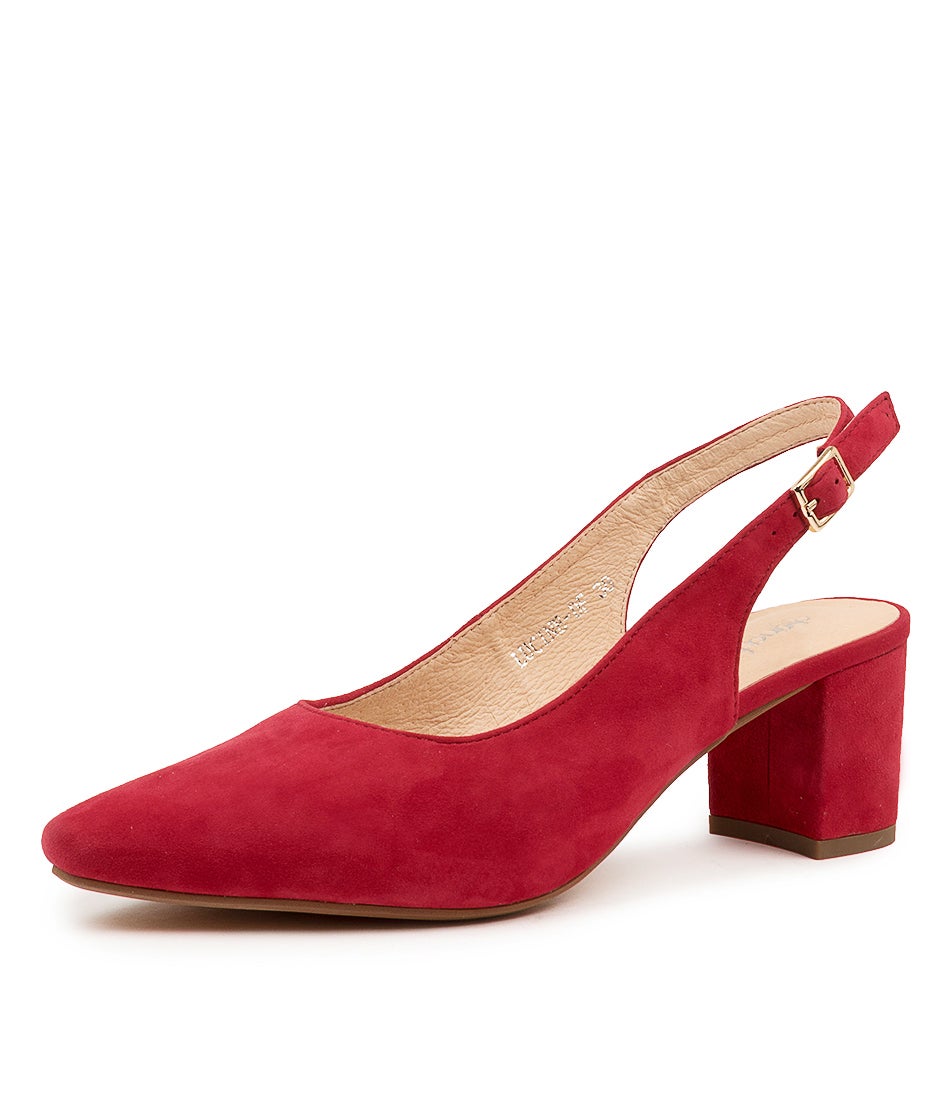 Lucine Red Suede