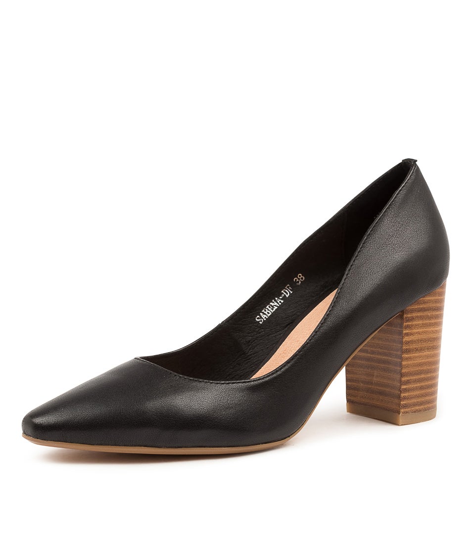 Sabena Blk-Nat Heel Lther Sabena Blk-Nat Heel Lther