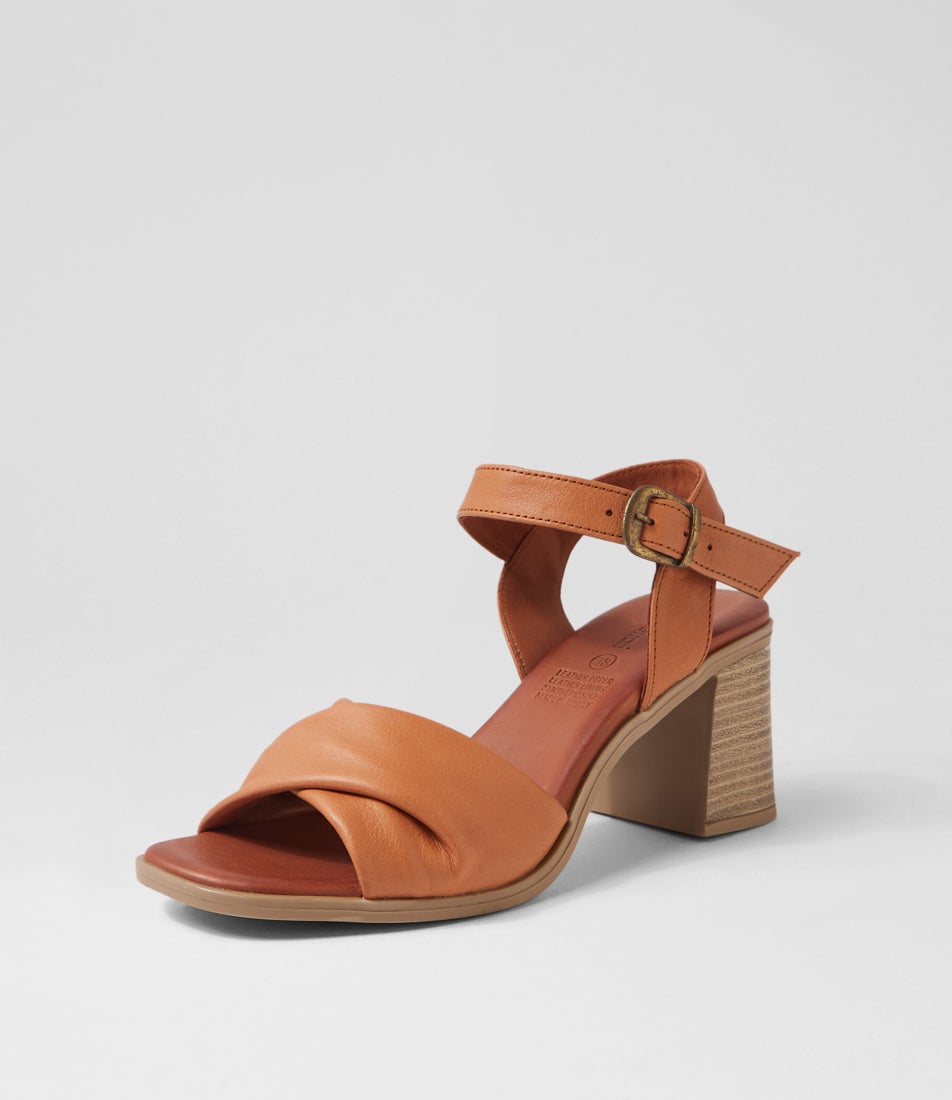 Moama Tan Leather Sandals Moama Tan Leather Sandals