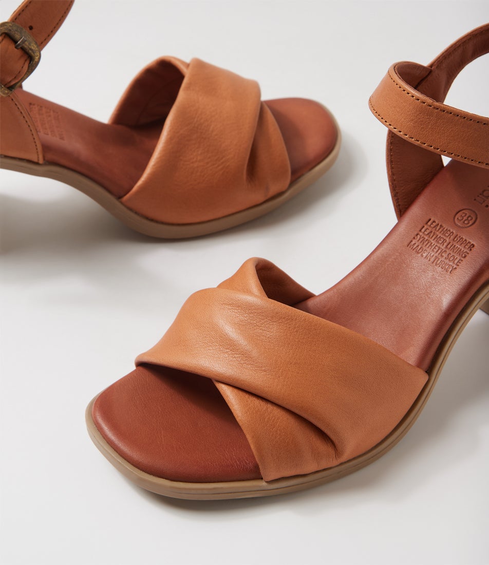 Moama Tan Leather Sandals Moama Tan Leather Sandals