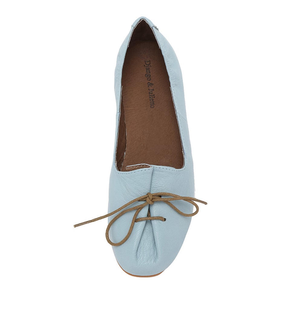 Ballad Denim Leather Ballets