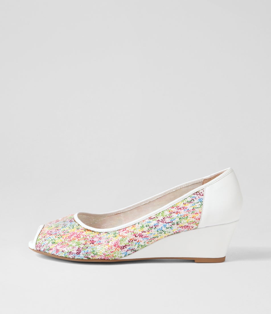 Bastion Multi Sequins Wedges