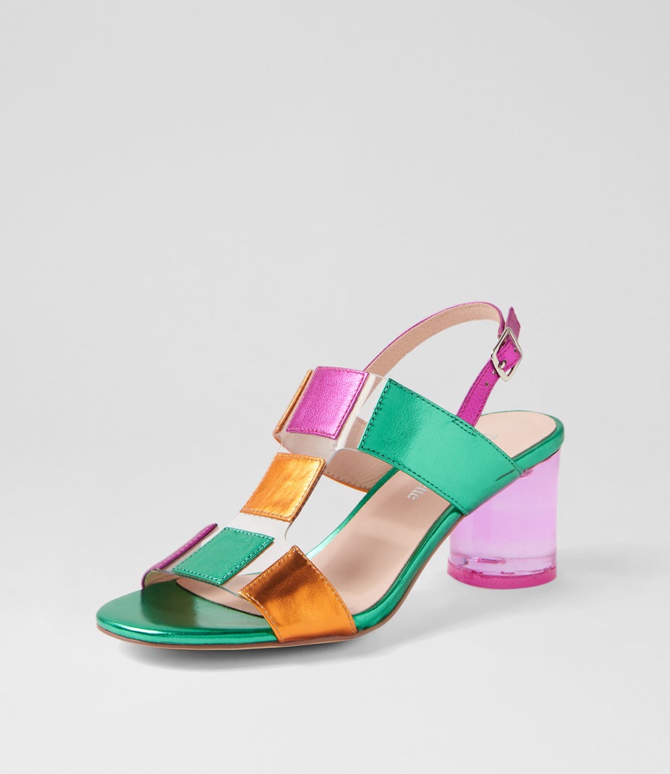 Seymour Bright Metallic Multi Sandals