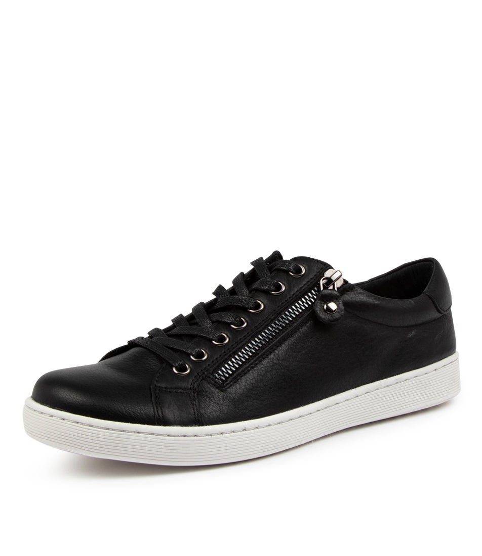 Donat-Dj-Black-White Sole-Leather