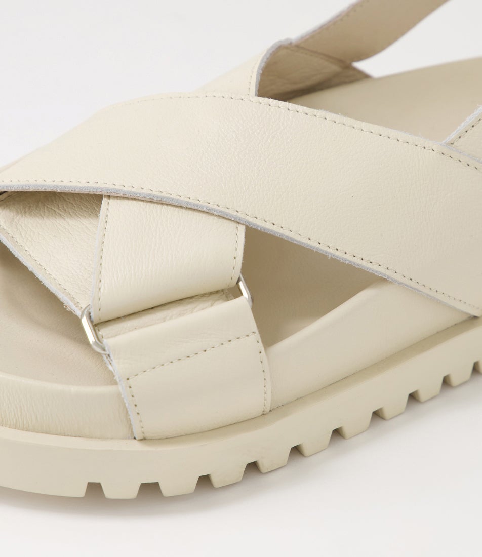 Ubari Milk Leather Sandals