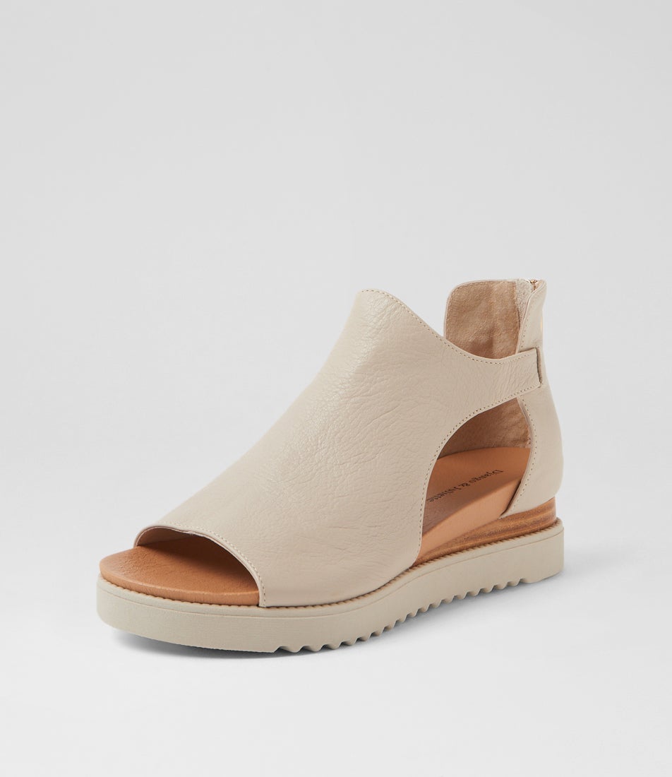Ambatto Almond Leather Sandals