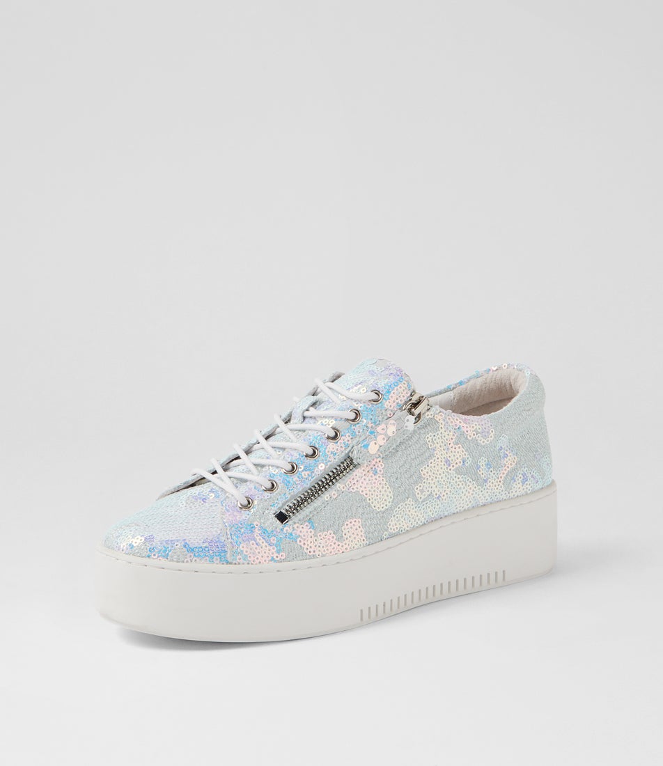 Windup Pastel Sequins Multi Sneakers