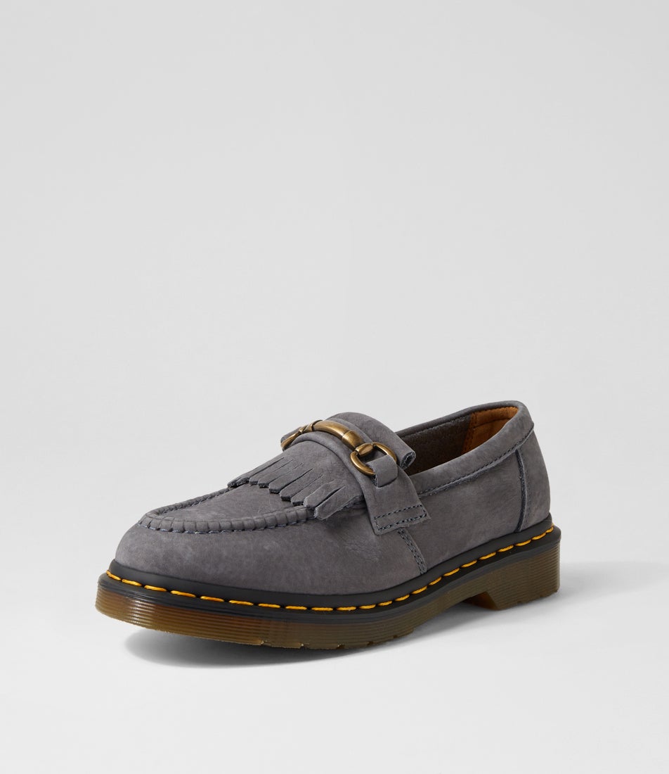 Adrian Washed Denim Nubuck Loafers