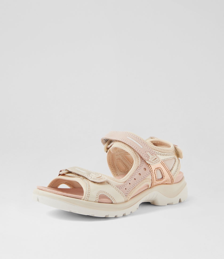 Offroad W Multicolour Limestone Leather Sandals