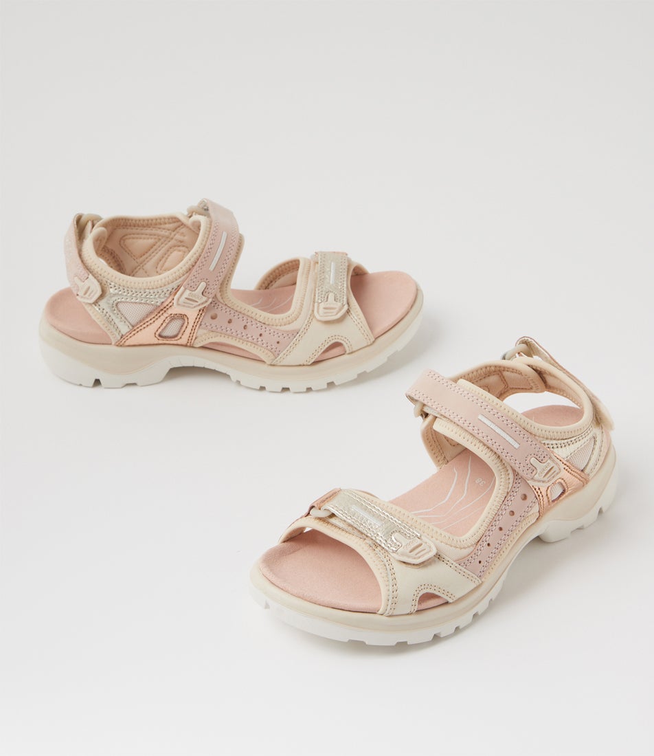 Offroad W Multicolour Limestone Leather Sandals