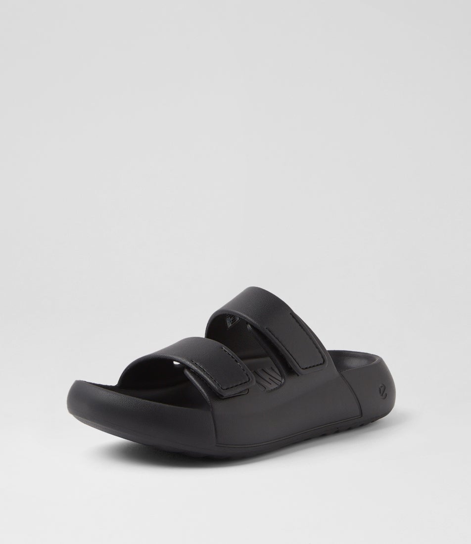 Cozmo Eva W Black Eva Slides