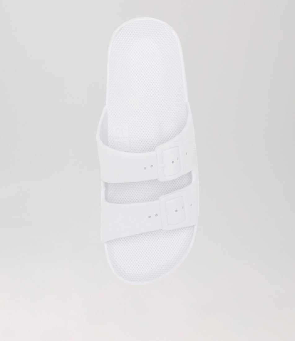 Slides W White Sandals