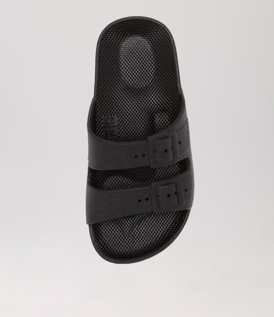 Slides Tot Black Sandals
