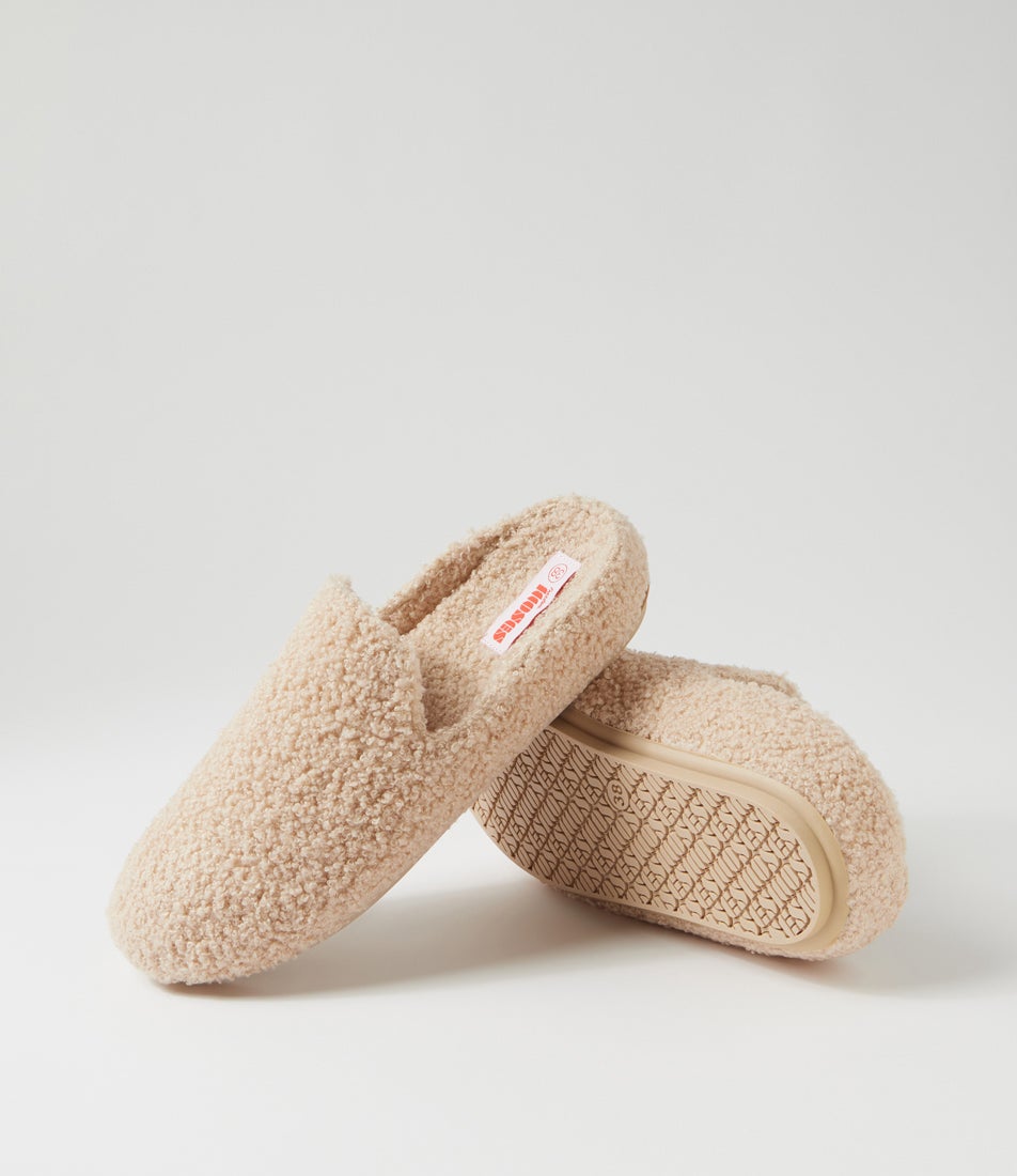 Kush Latte Fabric Slippers