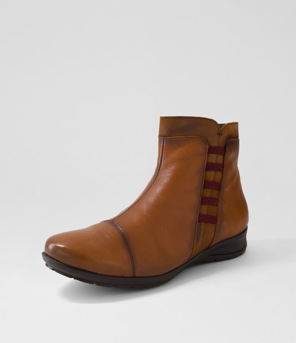 Noa Boot Cuero Nubuck Leather Ankle Boots