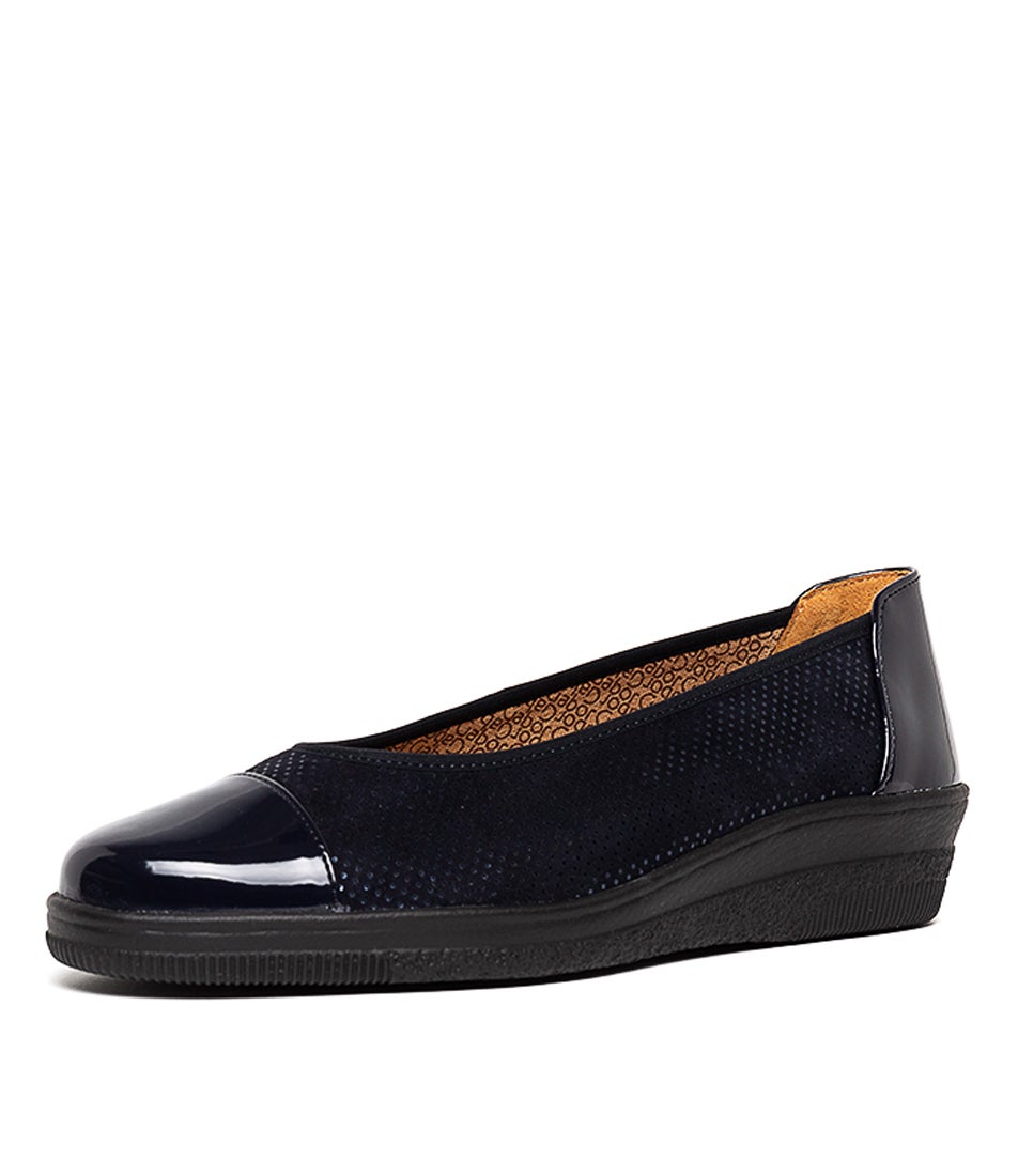 Yvonne Ocean Patent-Suede